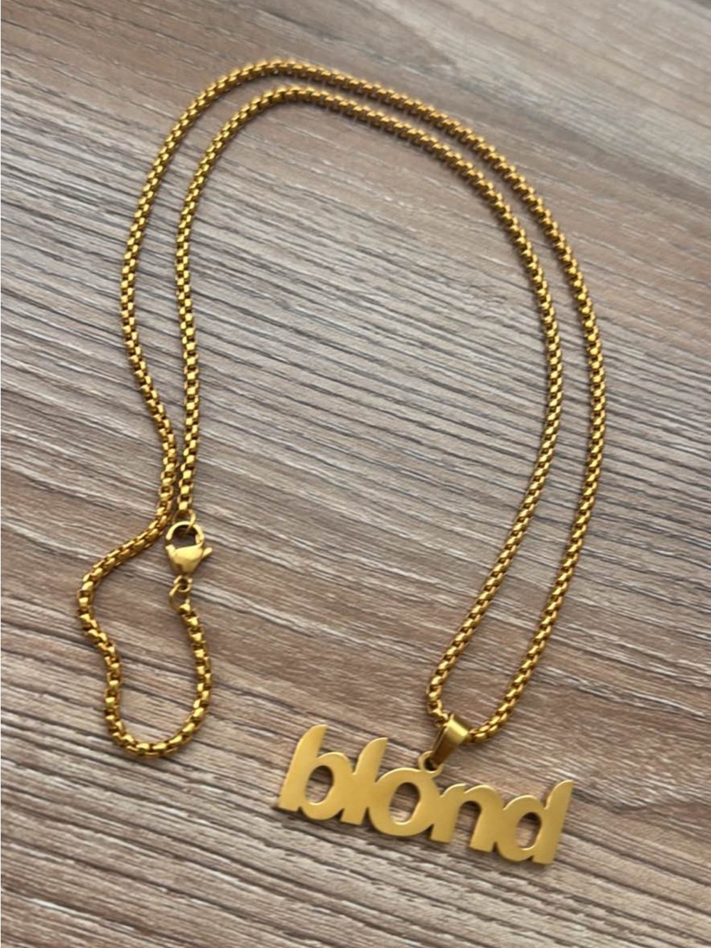 Frank Ocean 'blond' necklace